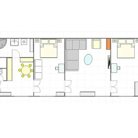 דירה Sunflower 2bdr Flat By Ruterra